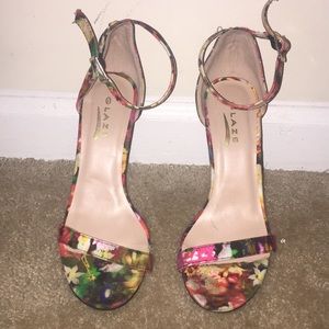 A floral heels
